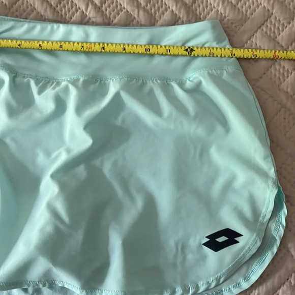 Lotto baby blue 3/4 sleeves top and skort set size XS - Picture 12 of 13